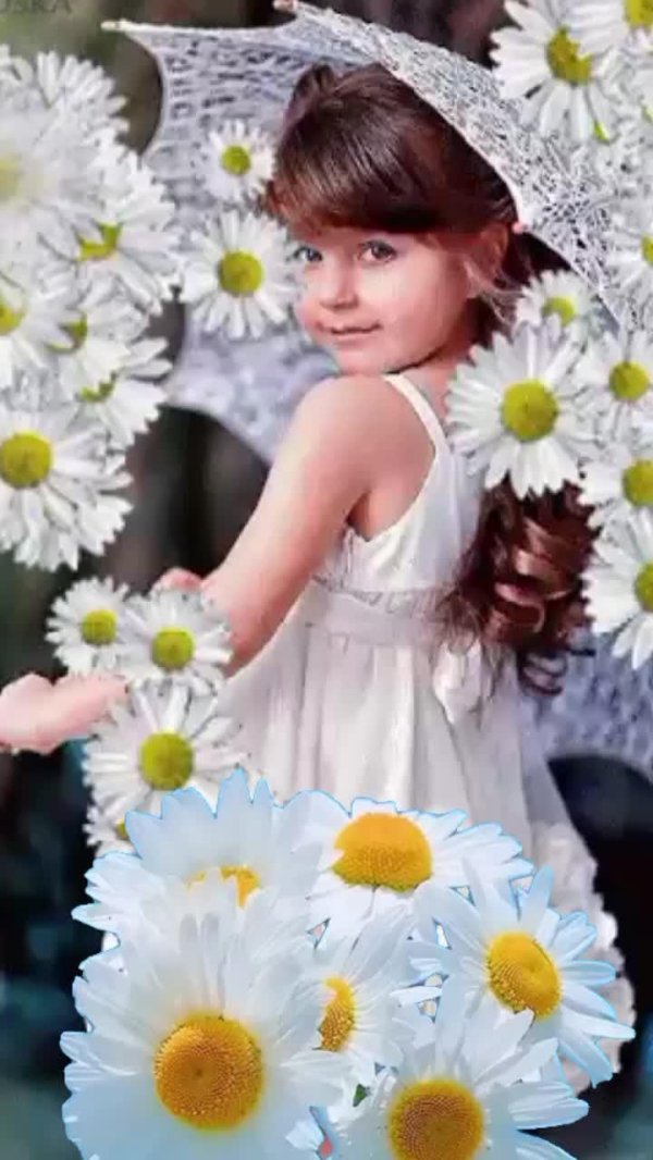 венок из ромашек