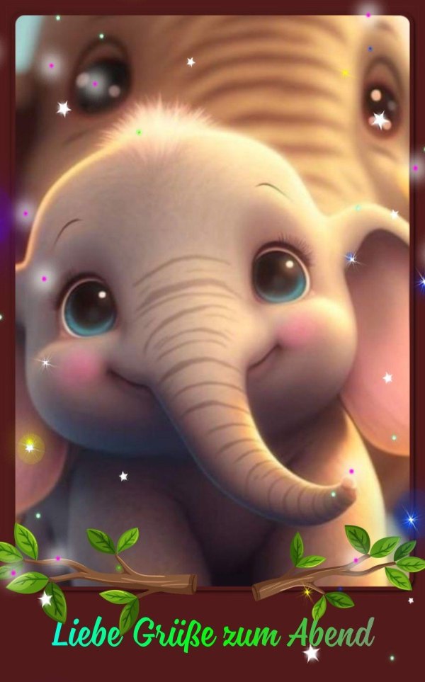 слоники мультяшные