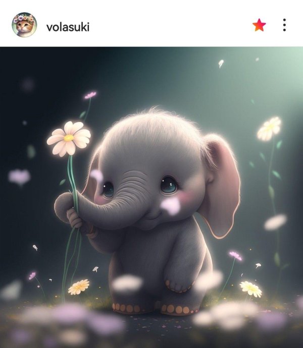 открытки слоники