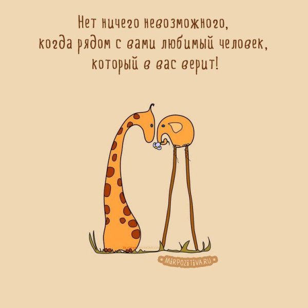 жираф иллюстрация