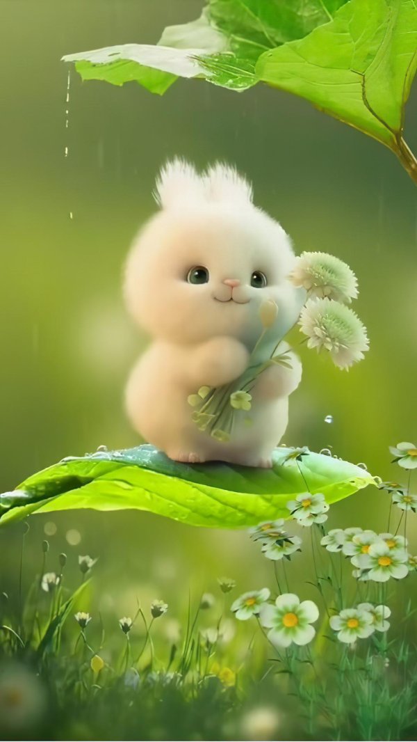 зайчик красивый