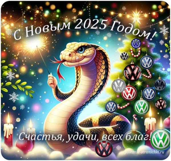 змея новый год 2025
