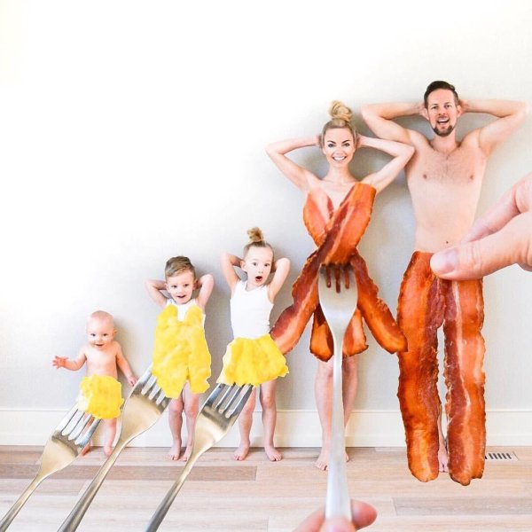 необычные семейные фотосессии