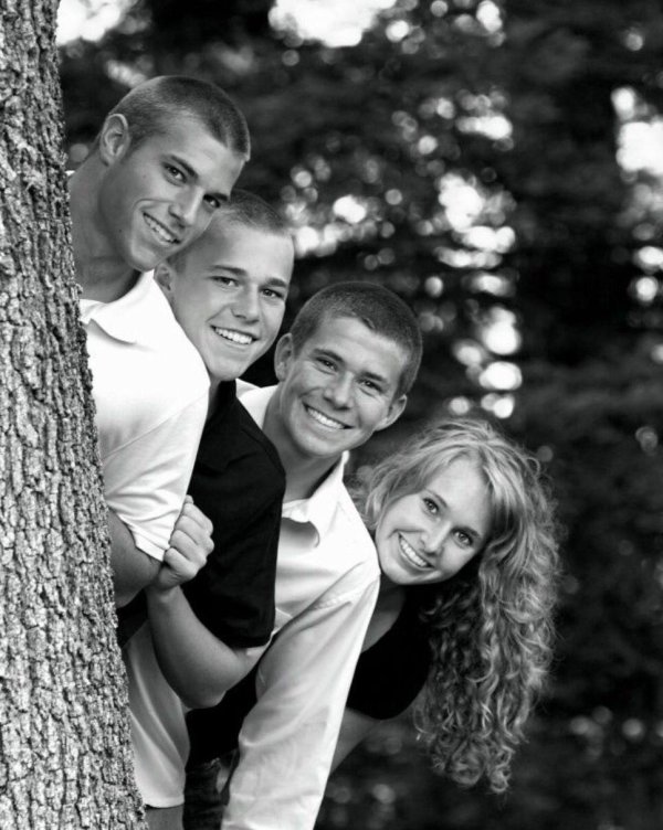 фотосессия большой семьи