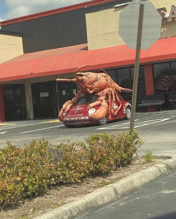 необычная машина