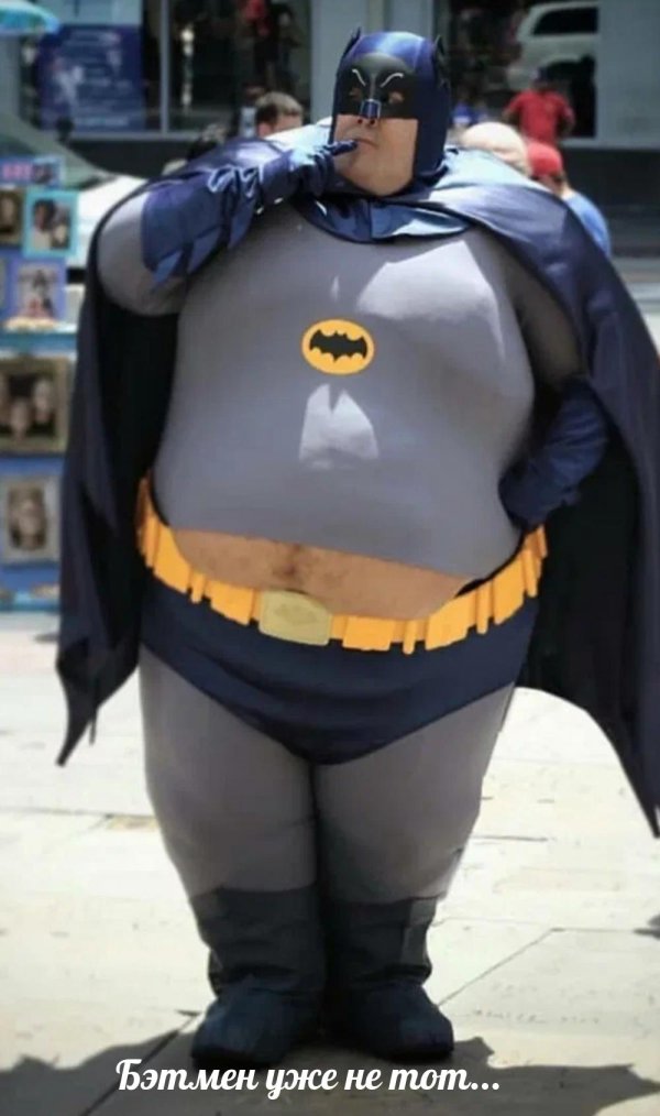 жирный бэтмен