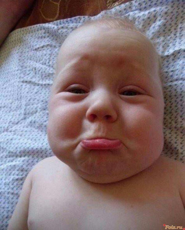 младенец смешной