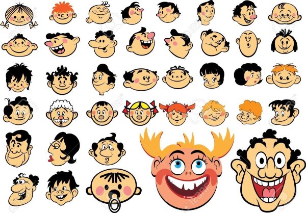 веселые мордашки