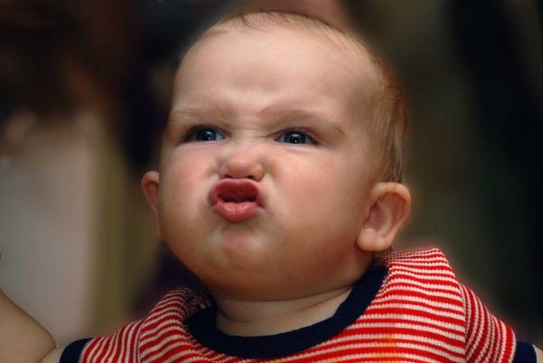 маленький злой ребёнок