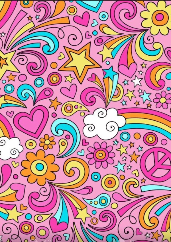 хиппи узоры