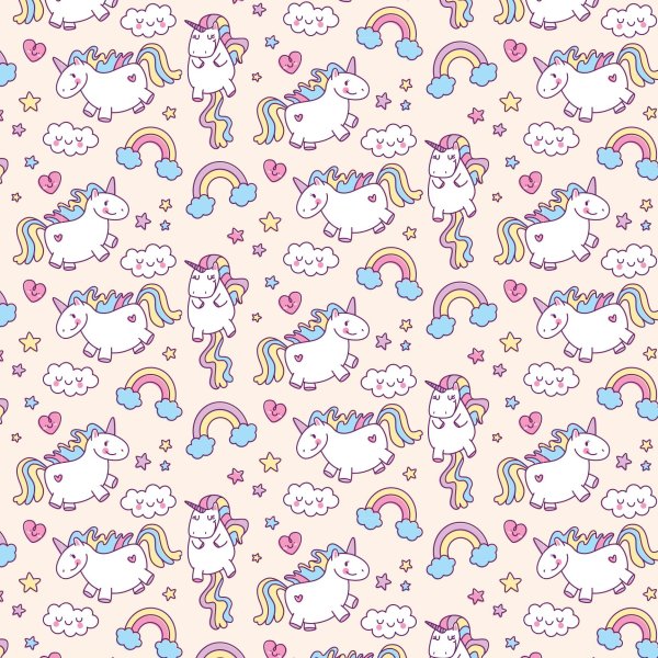 паттерн единороги