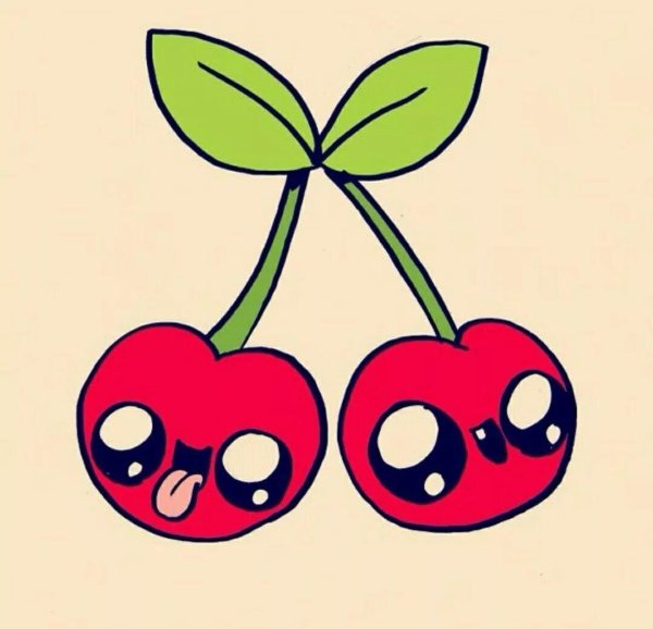 мультяшная вишня