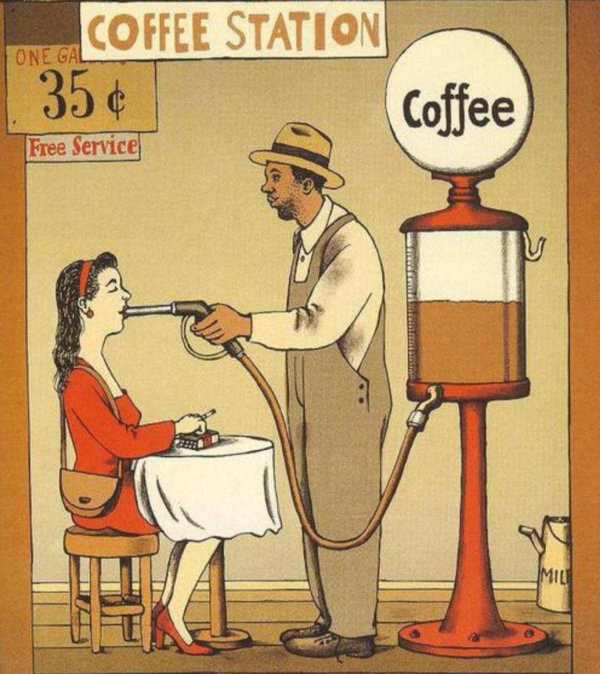 смешная реклама кофе