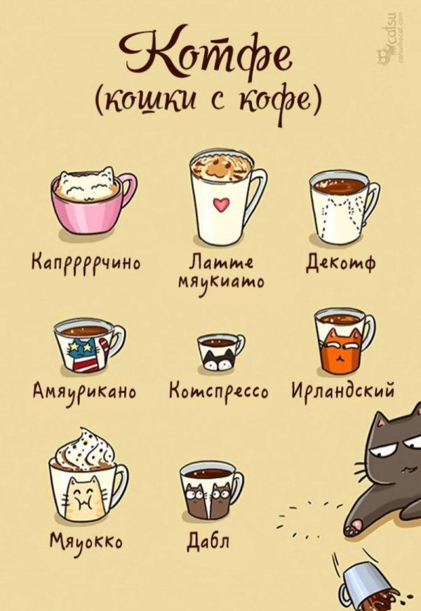 прикольный кофе