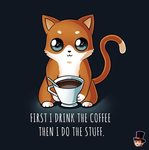 drink coffee not prozac