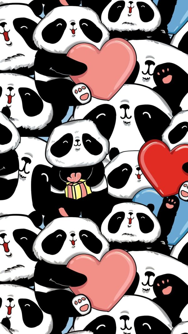 панда милая