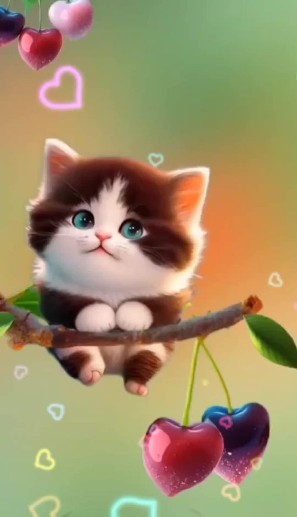 милые котики мультяшные