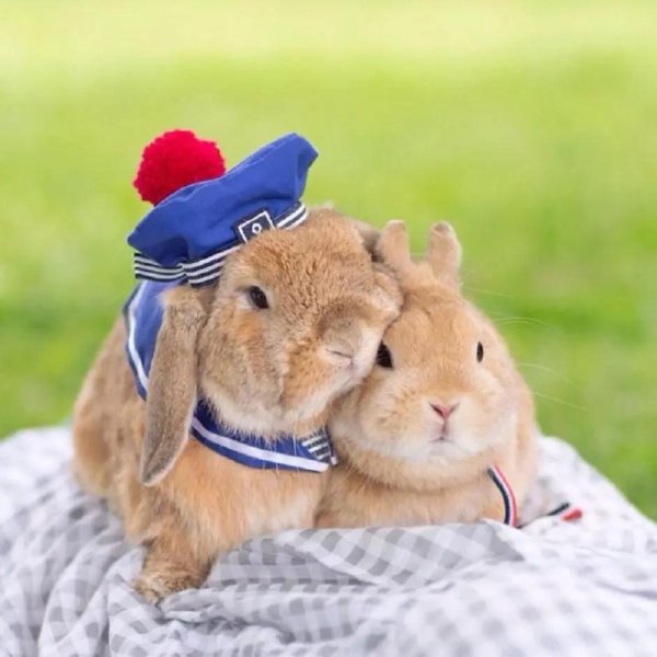 влюбленные кролики