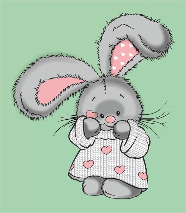 зайки мультяшные