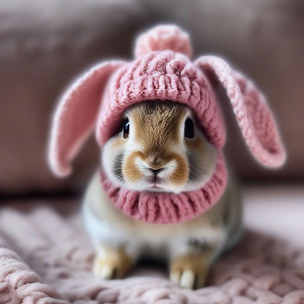 прикольный зайчик