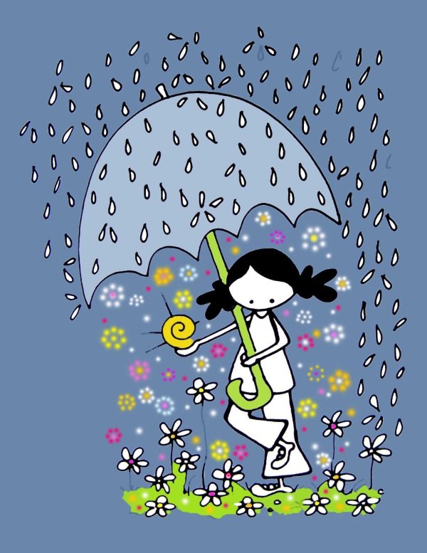 поздравление с дождиком