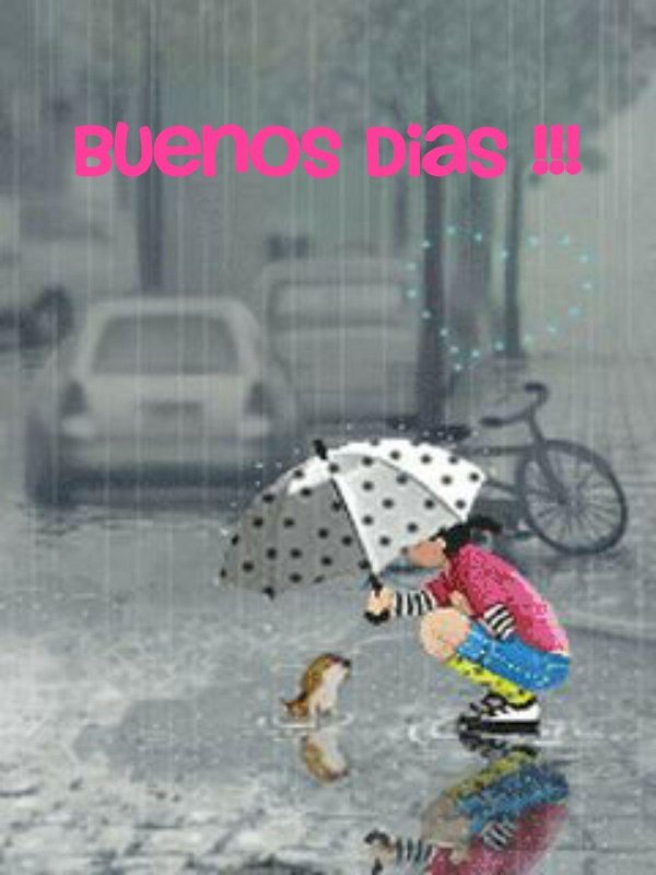 с дождливым днем