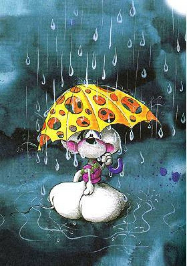 Дождь прикольные