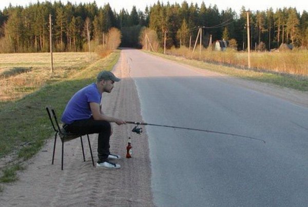 рыбалка летом