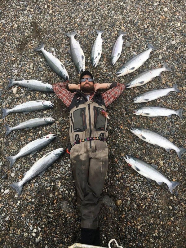 ловля лосося