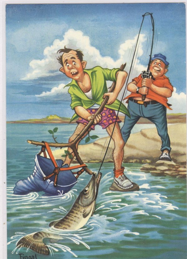 веселый рыбак