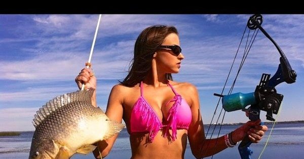 рыбачки девушки