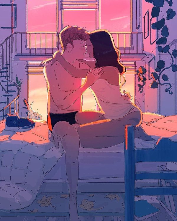 арты парочек