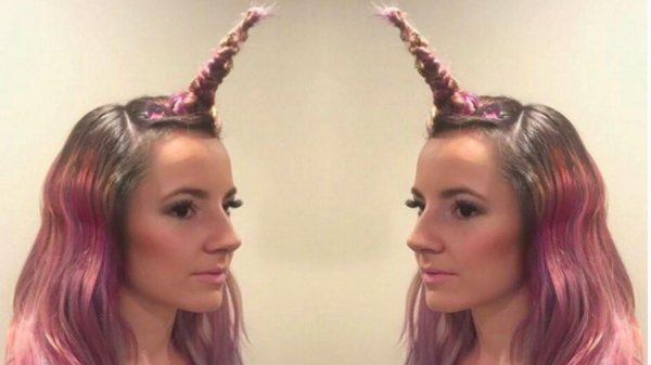 прическа рожки