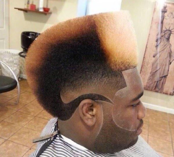 смешная стрижка