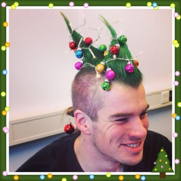 крутые причёски на новый год