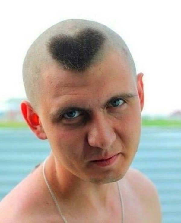 смешные мужские стрижки с челкой