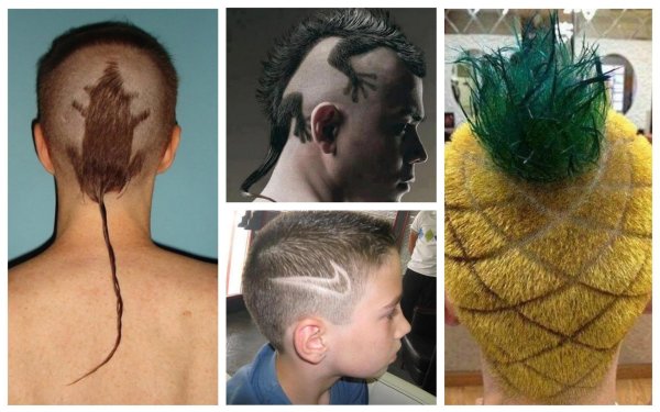 прикольные мужские стрижки