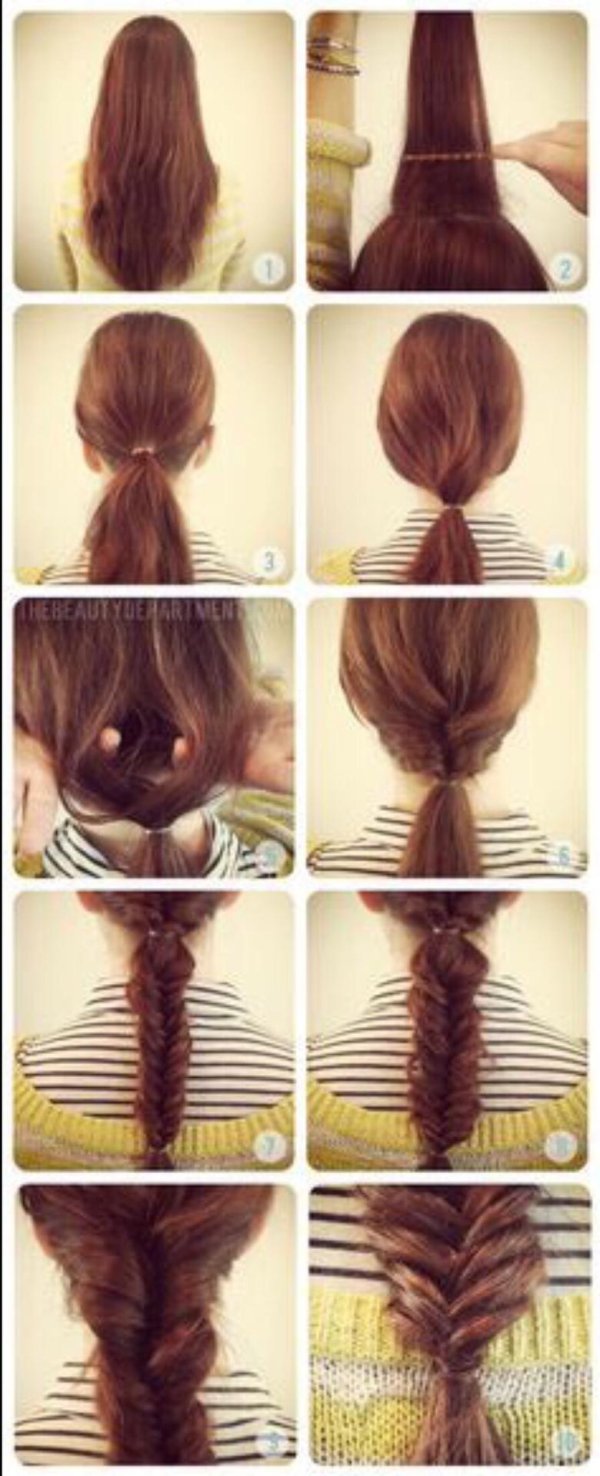 несложные прически