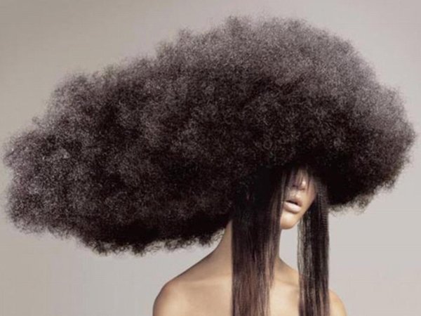 волосы афро