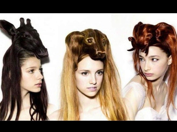 прикольные прически на длинные волосы