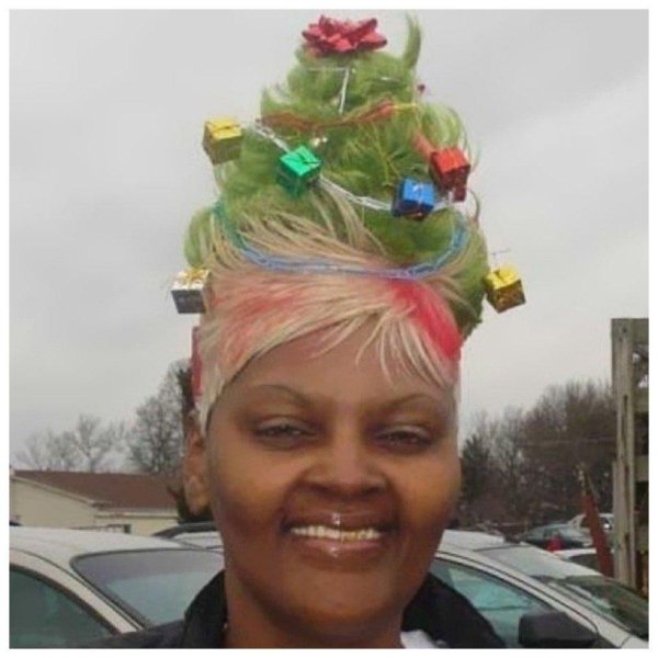 новогодние прически