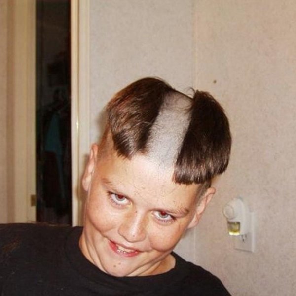 ужасная стрижка