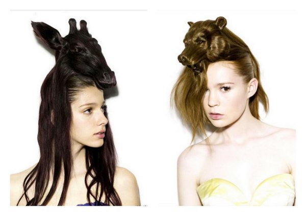 прически странные