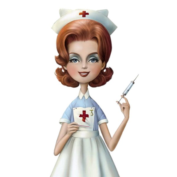 медицинская сестра мультяшная