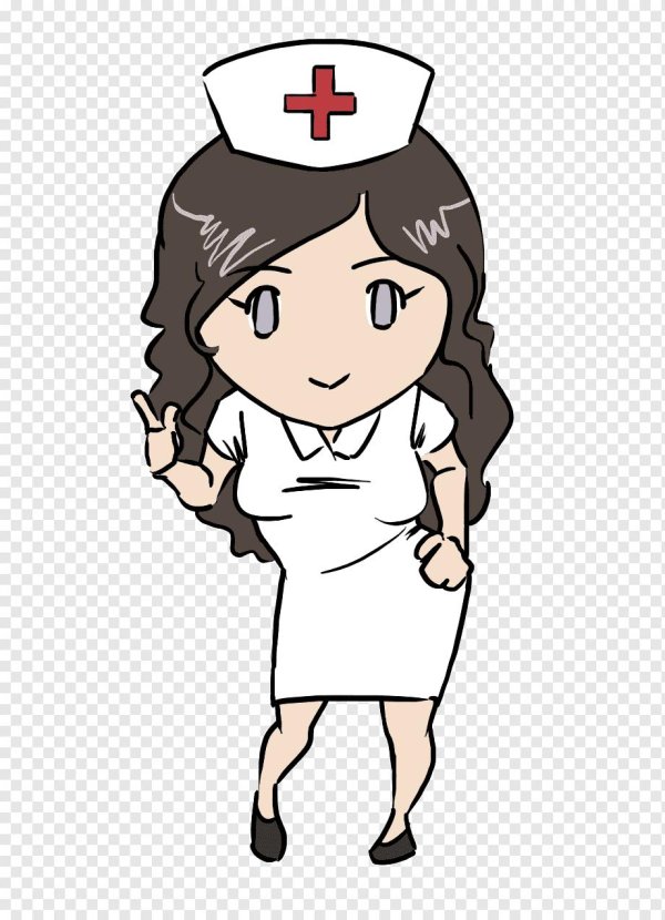 медицинская сестра рисунок