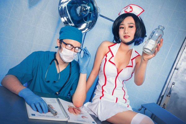 фотосессия в медицинском стиле