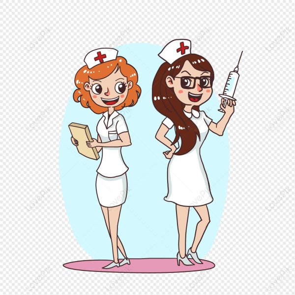 медицинская сестра мультяшка