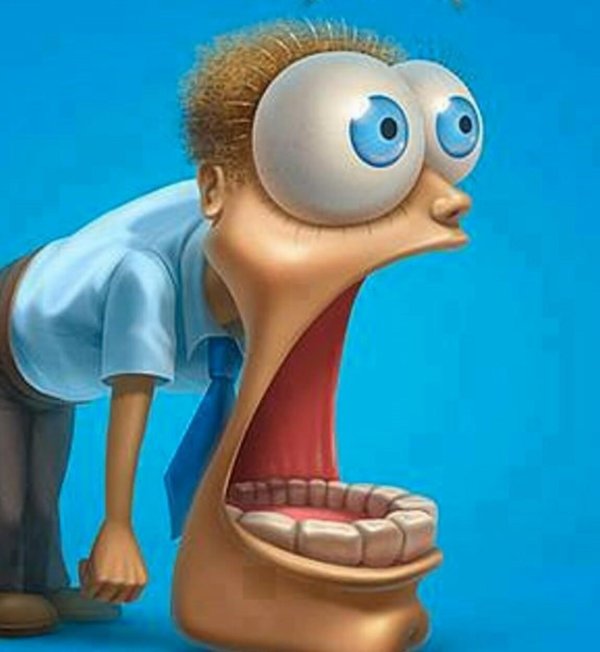 отвисла челюсть