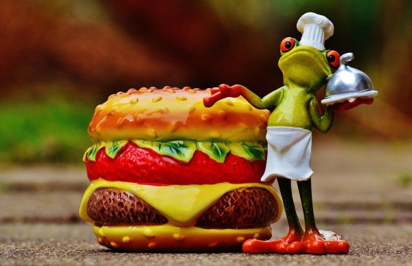 смешной бургер