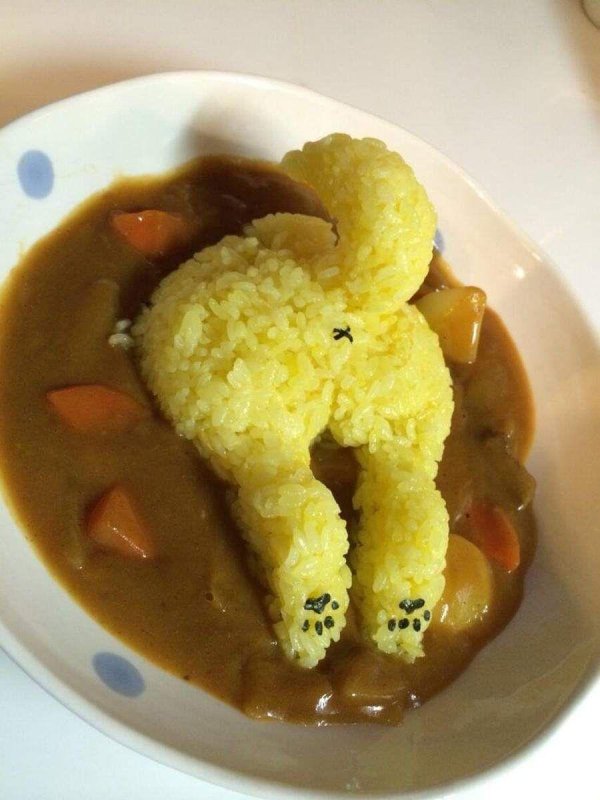 смешное блюдо